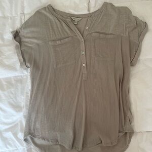 Lucky Brand Tan Blouse